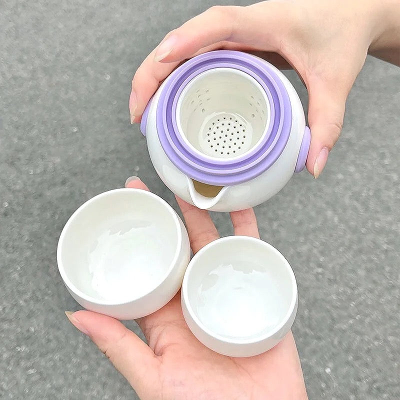 Kuromi Portable Mini Teapot Set