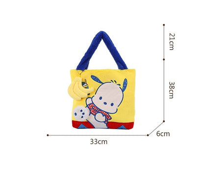 Pochacco X DQ Fluffy Handbag