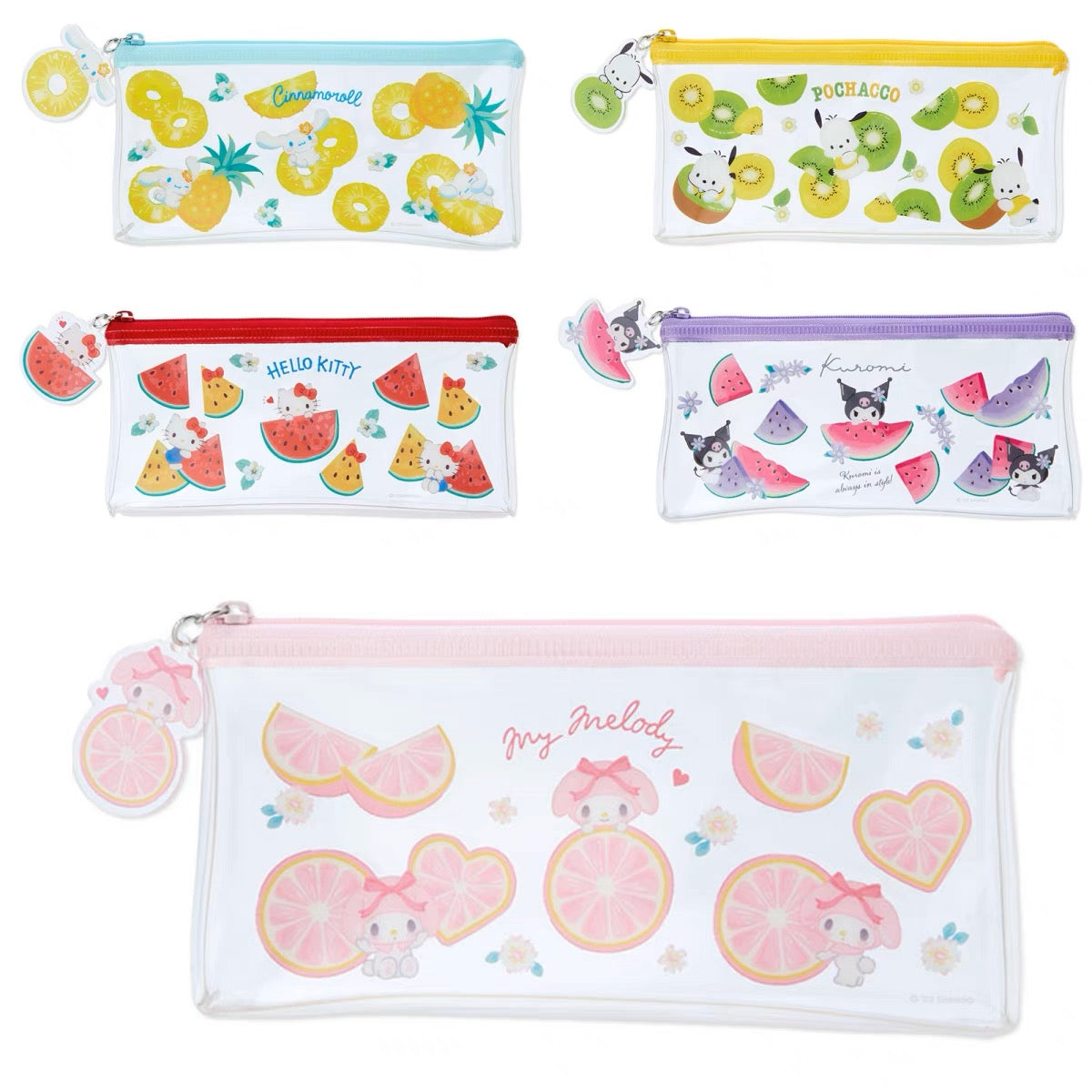 Sanrio Characters Mix Pencil Case Pen Pouch : Bread 