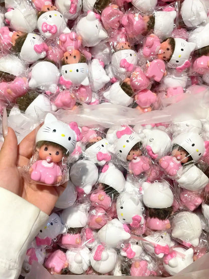 Monchichc Sweet Collectible Keychain Figure