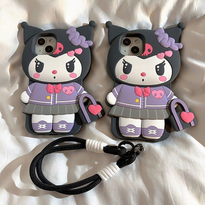 Kuromi Soft Girl Baddie Phone Case