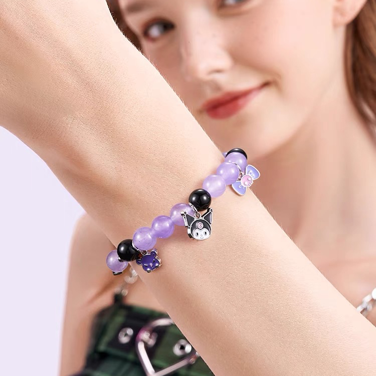 Kuromi Enchanted Purple Planet Bracelet