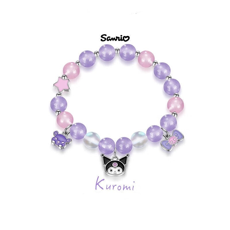 Sanrio - Beads Bracelet Kuromi