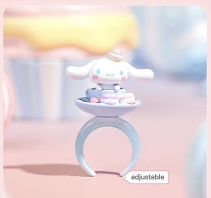 Cinnamorll Cupcake Ring Überraschungsspielzeug