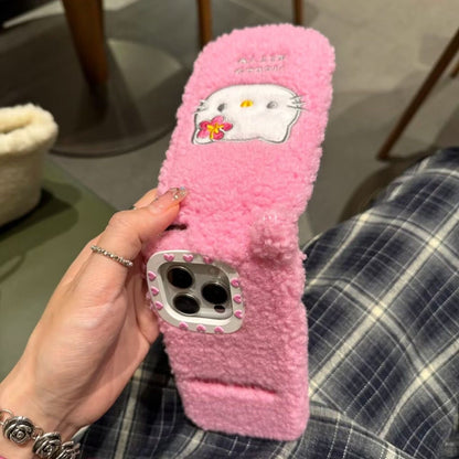 HelloKitty Y2K Pink Fluffy Phone Case