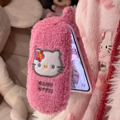 HelloKitty Y2K Pink Fluffy Phone Case