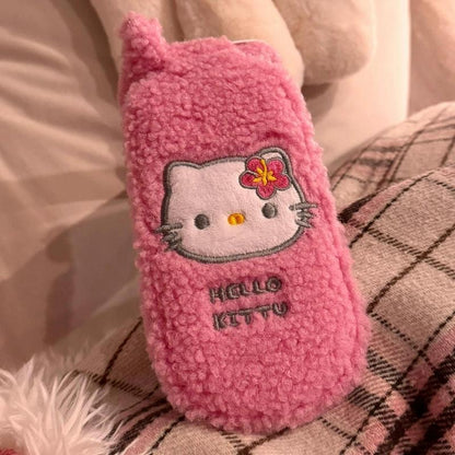 HelloKitty Y2K Pink Fluffy Phone Case