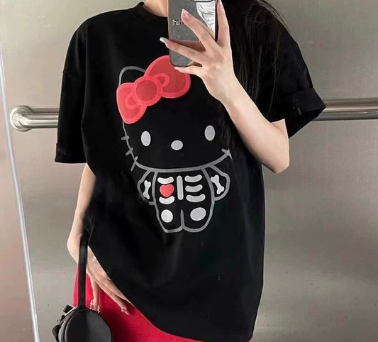 Hello Kitty Skeleton Shirt