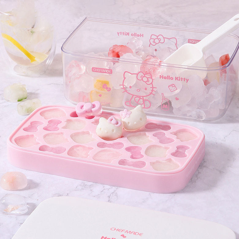 Hello Kitty Press & Pop Silicone Ice Tray
