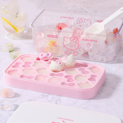 Hello Kitty Press & Pop Silicone Ice Tray