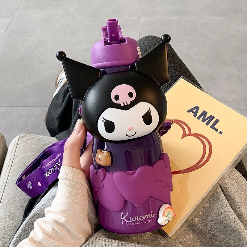 Sanrio-Cartoon-Wasserflasche (650 ml)
