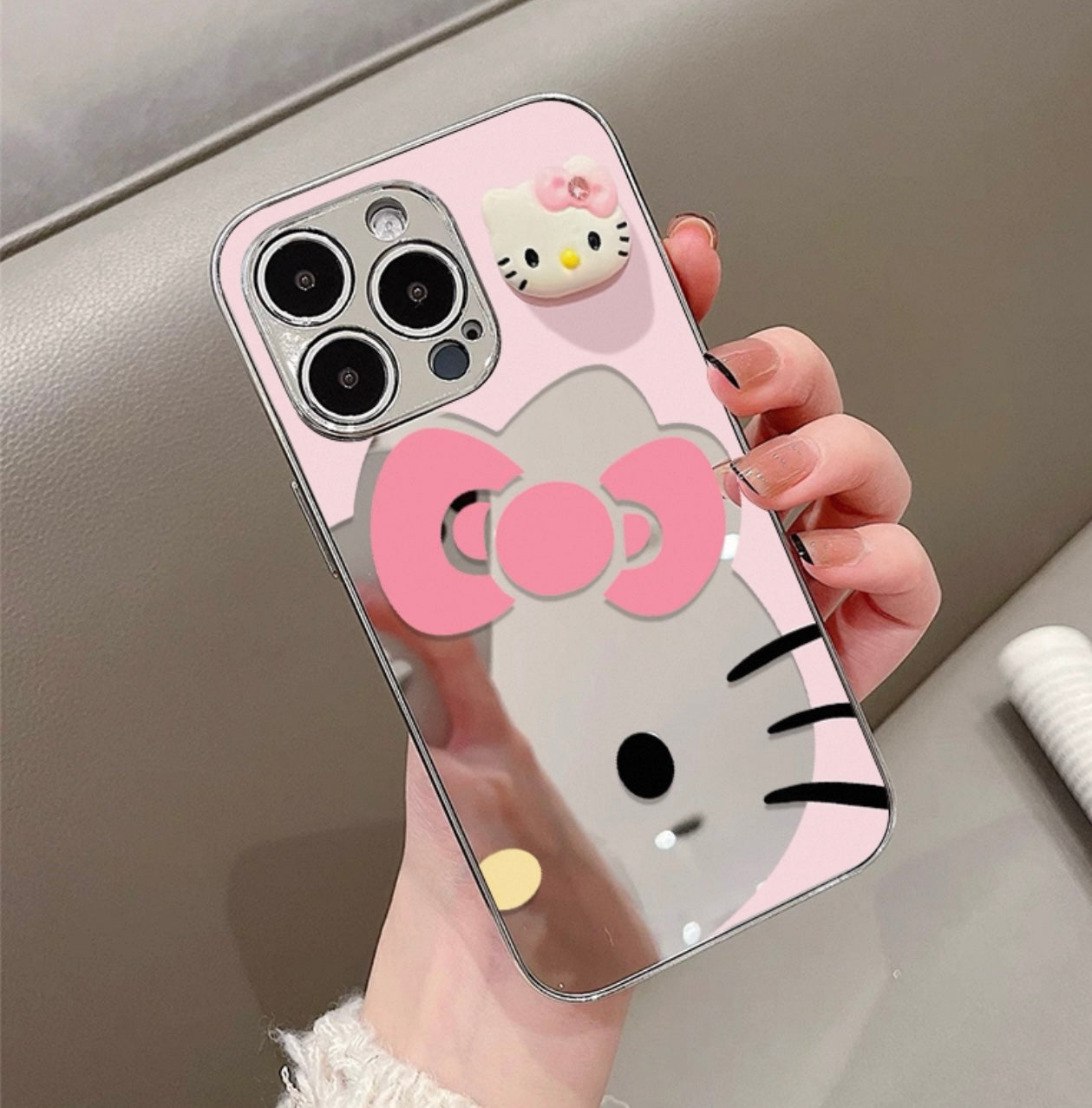Hello Kitty Mirror Face Phone Case