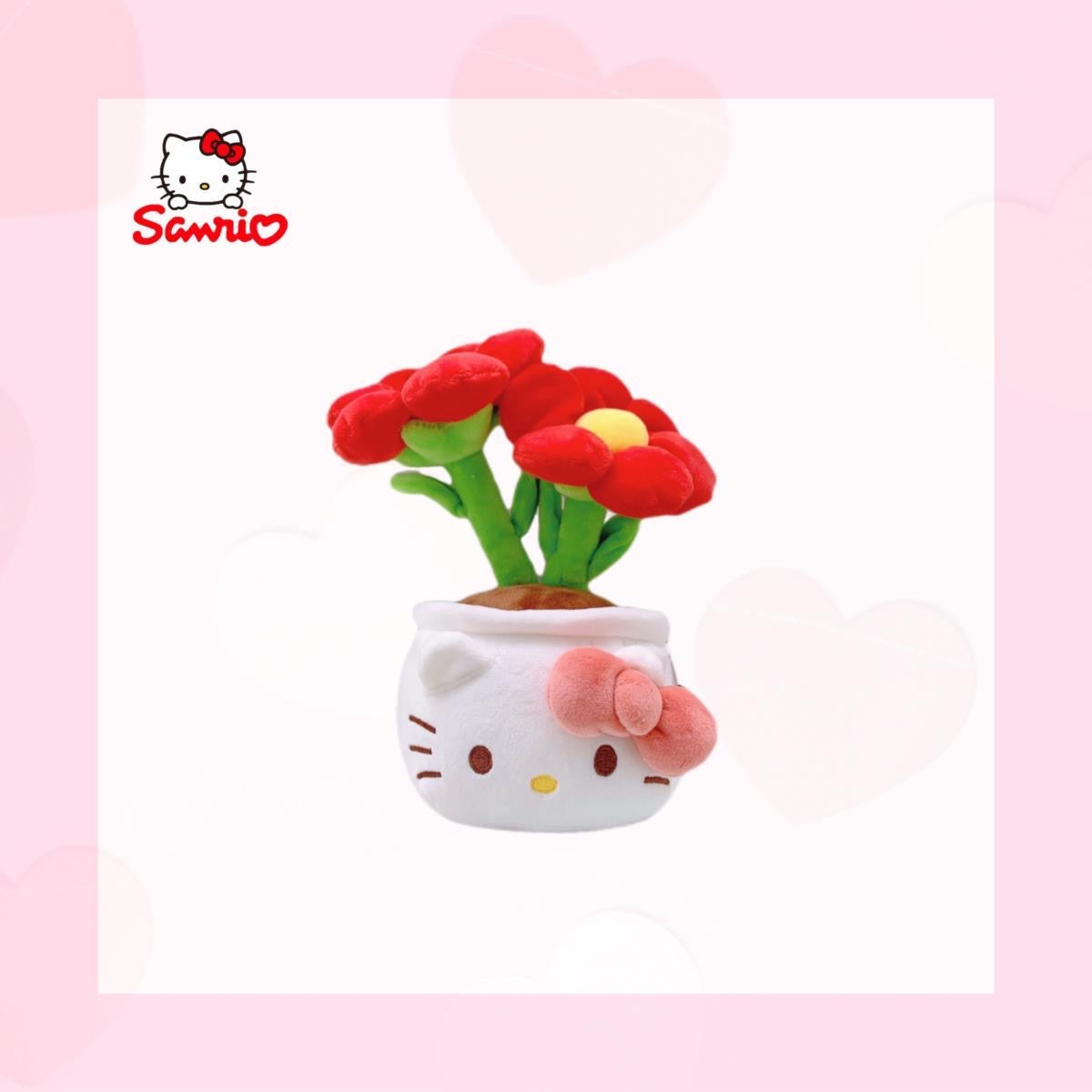 Hello Kitty Sun FLower Plant Plushie