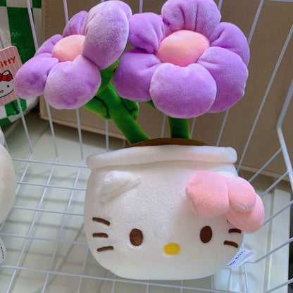 Hello Kitty Sun FLower Plant Plushie