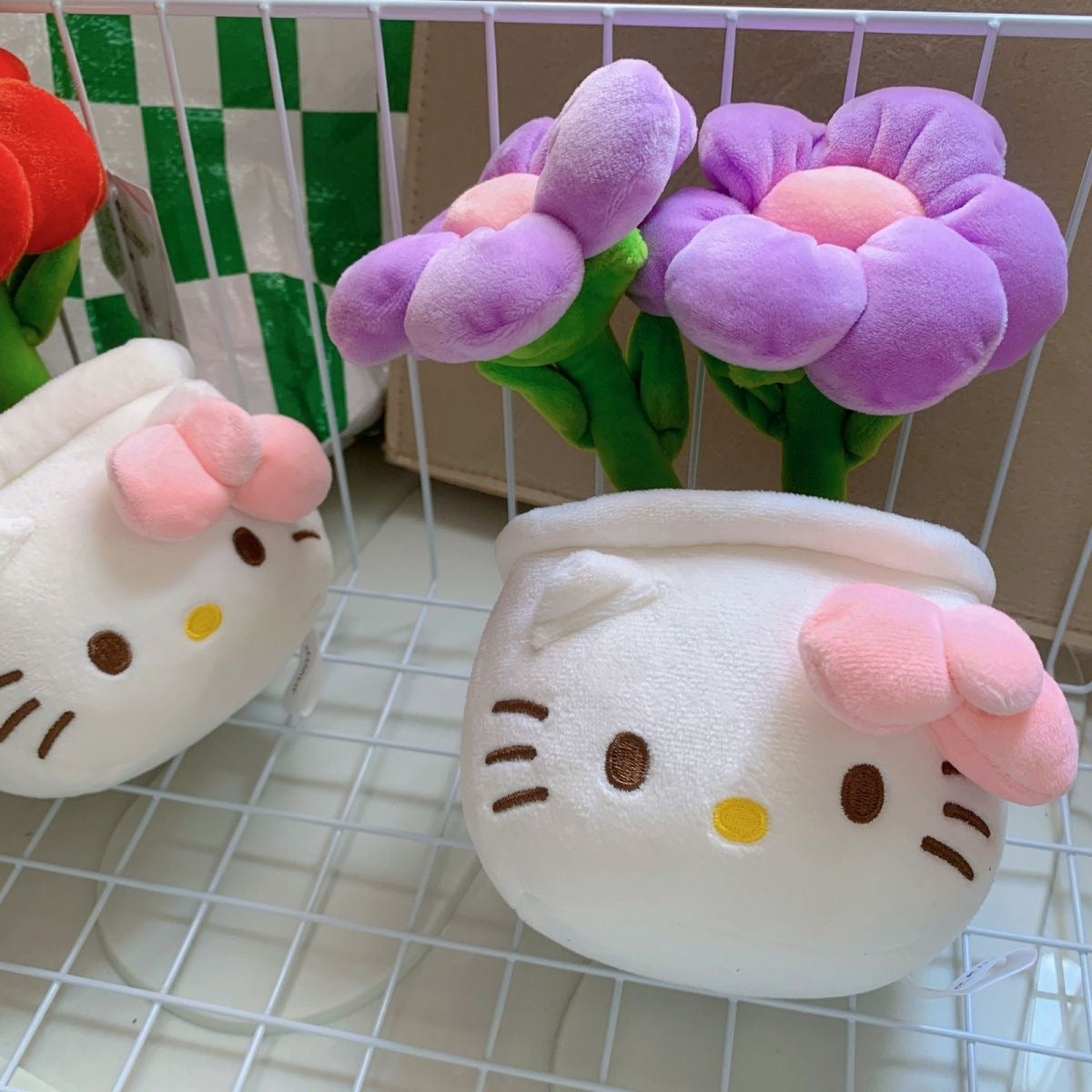 Hello Kitty Sun FLower Plant Plushie