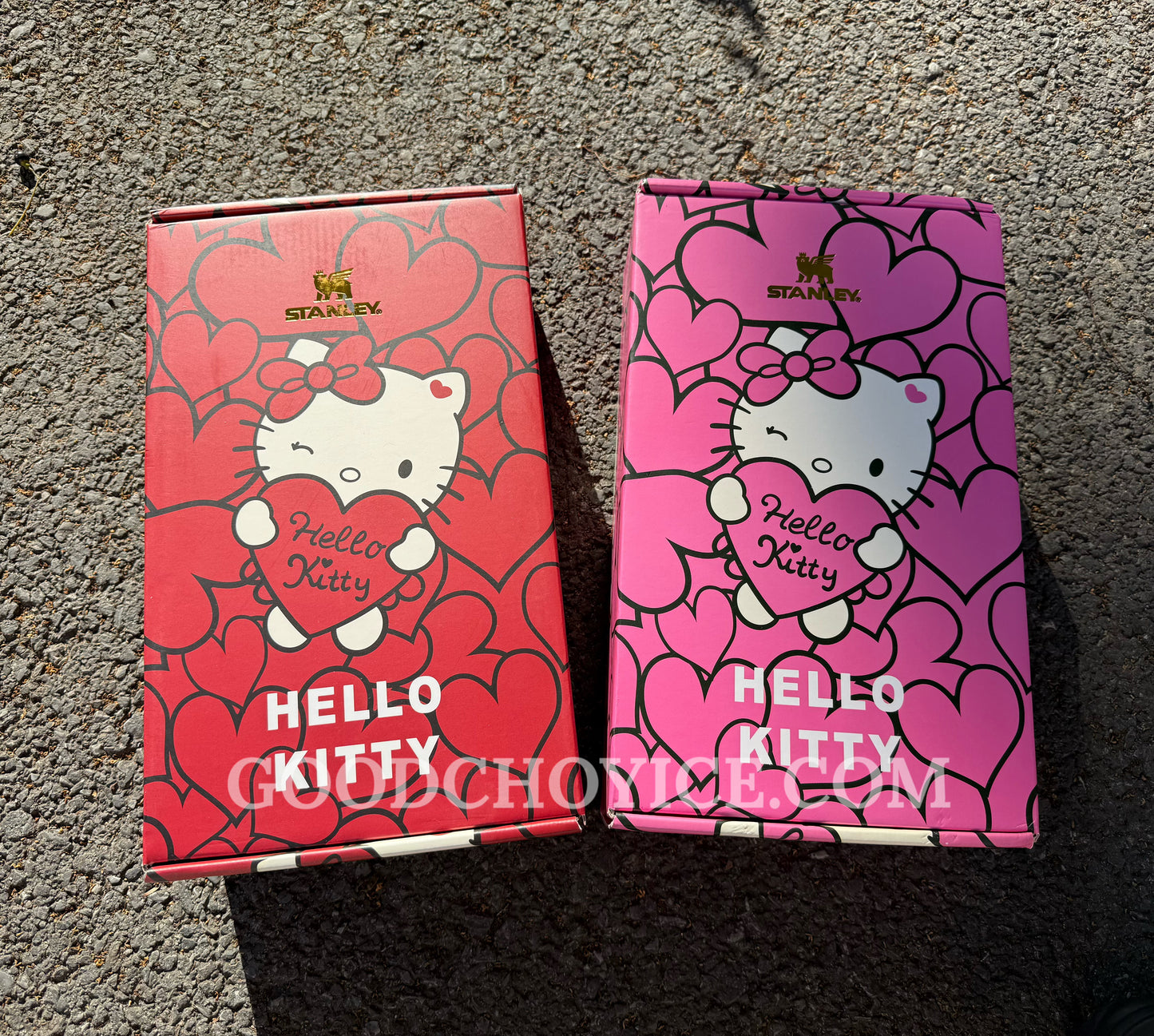 Hello Kitty Sweet Hearts 40 OZ Car Cup Gift Box Set 💝