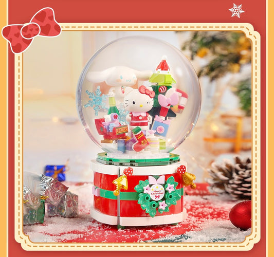 Sanrio Christmas Wish Music Box Building Set