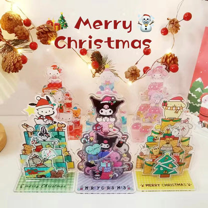 Sanrio Weihnachtsbaum-Tischdekoration aus Acryl