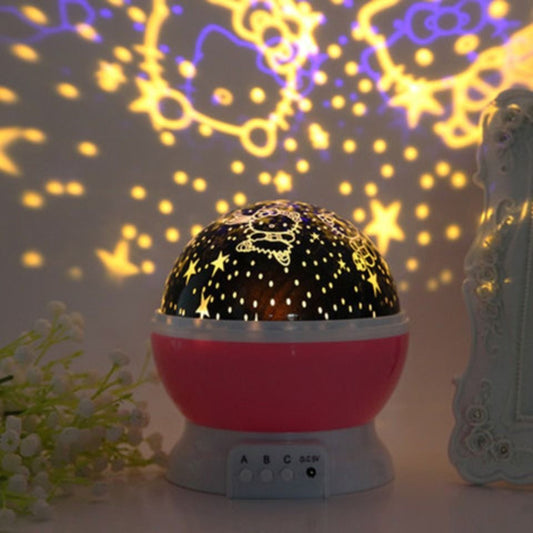 Hellokitty Sternenprojektor-Nachtlicht