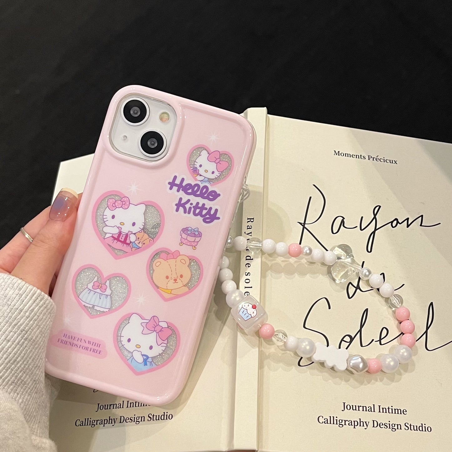 Pink Phone Case | Pink Hello Kitty Phone Case | GoodChoyice