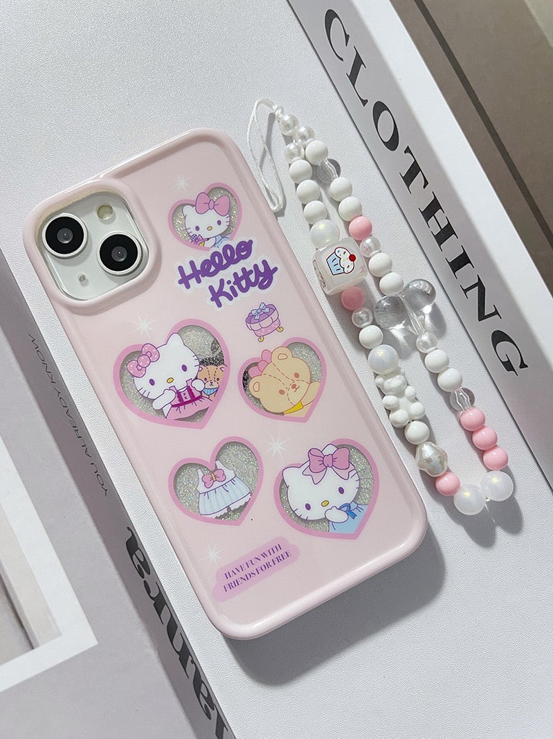 Pink Phone Case | Pink Hello Kitty Phone Case | GoodChoyice