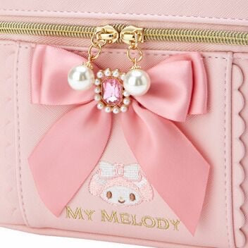 Sanrio Süßer Make-Up-Organizer mit Schleife und Perlenreißverschluss (ML/KR/CN)