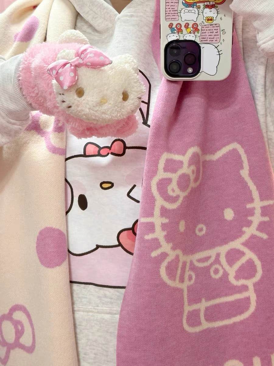 Sanrio Knitted Scarf