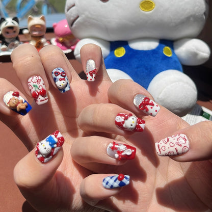 Hello Kitty Signature Glam Press-On Nails