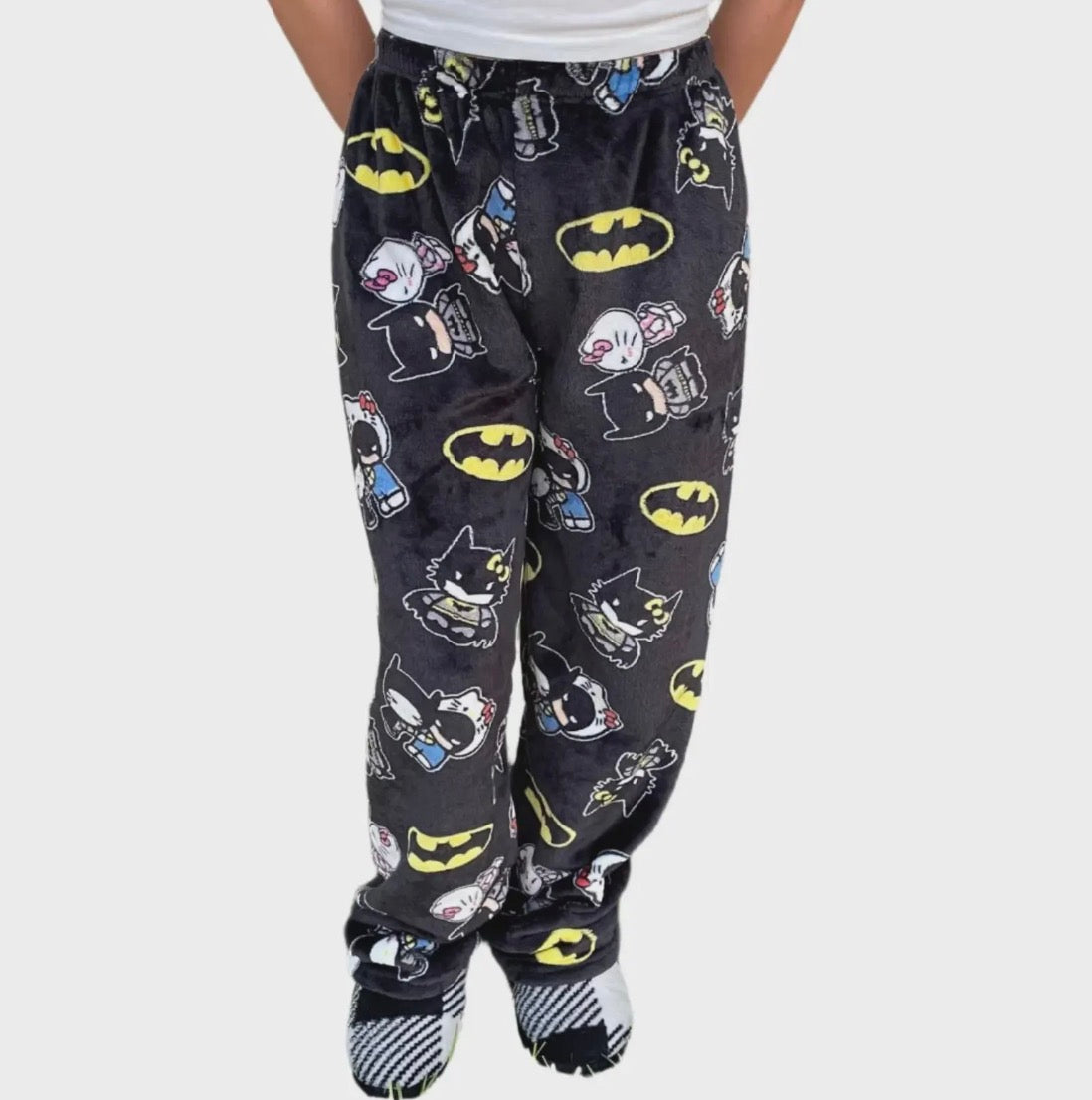 Hello Kitty Batman Fluffy Pants