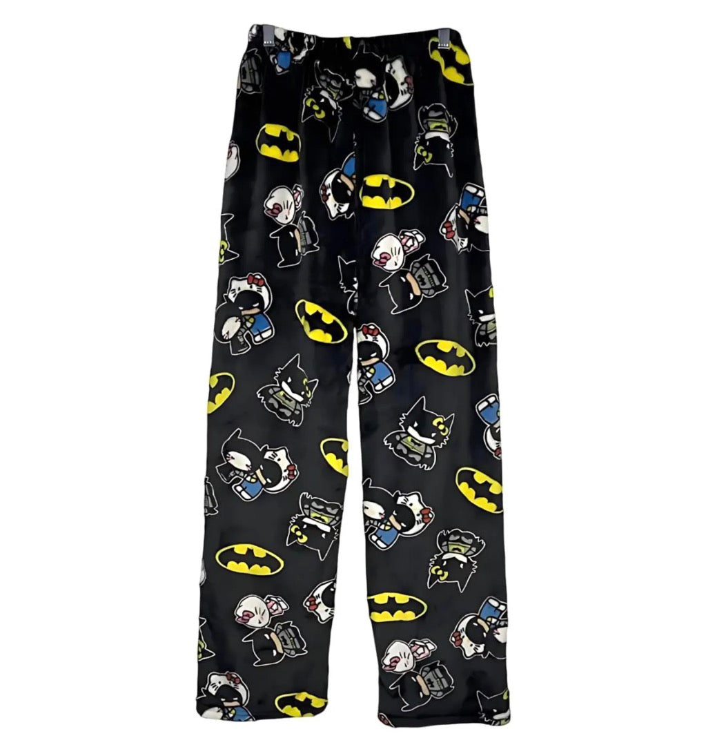 Hello Kitty Batman Fluffy Pants