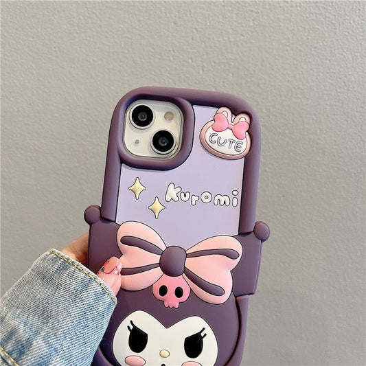 Kuromi Bow Bow Phone Case