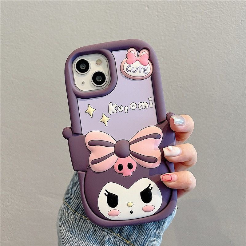 Kuromi Bow Bow Phone Case