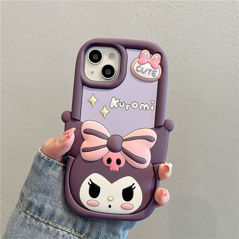 Kuromi Bow Bow Phone Case