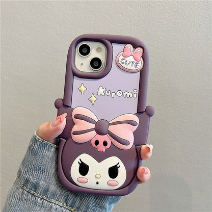 Kuromi Bow Bow Phone Case