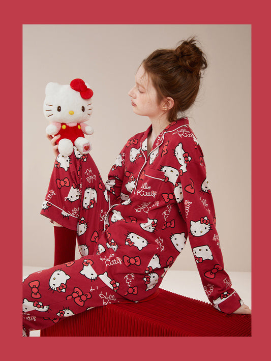 Hello Kitty Pajamas | Hello Kitty Pajama Set | GoodChoyice