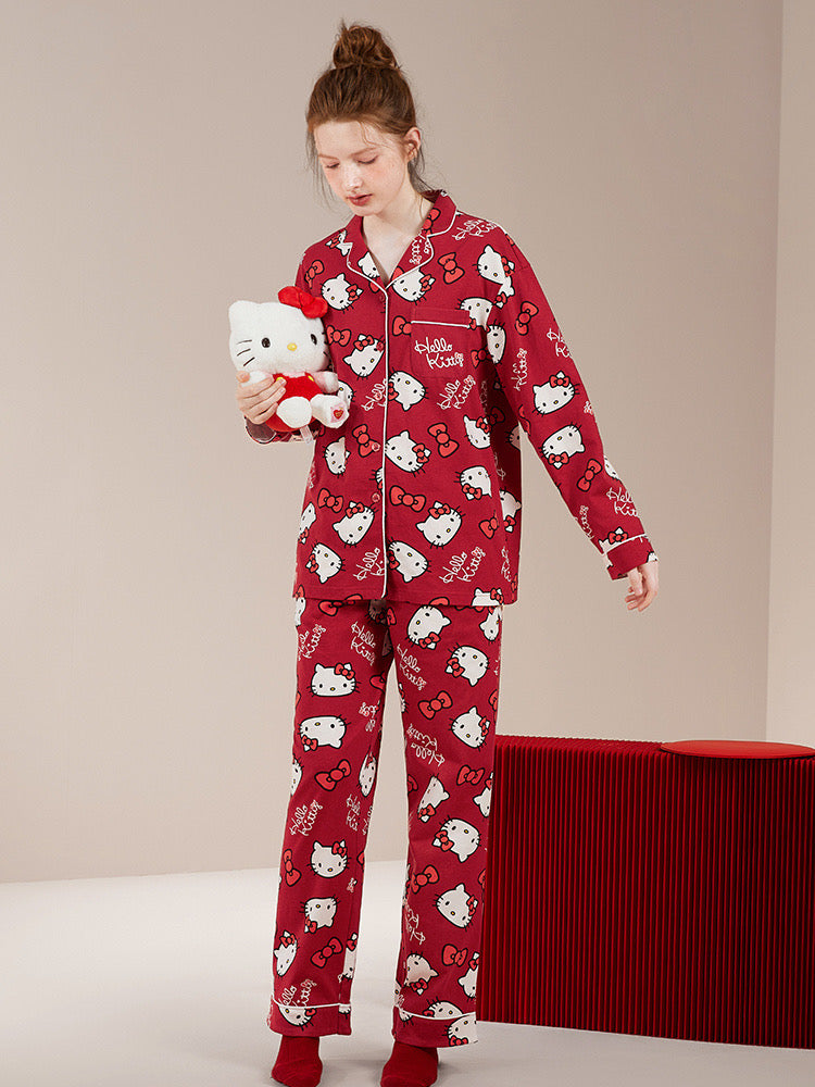 Hello Kitty Pajamas | Hello Kitty Pajama Set | GoodChoyice