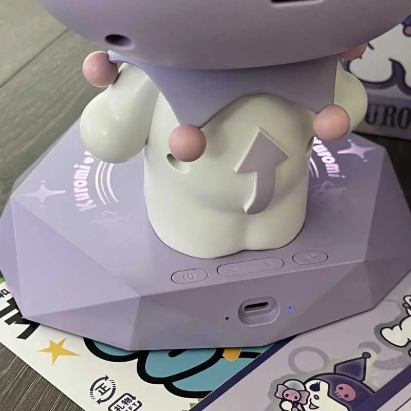 Back side  Kuromi Bluetooth Speaker Gift Box
