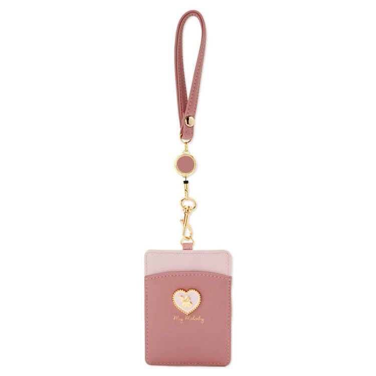 MyMelody Retractable Card Holder
