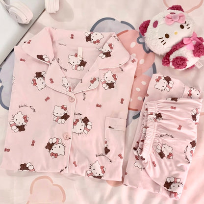 HelloKitty Sommer-Pyjama-Set
