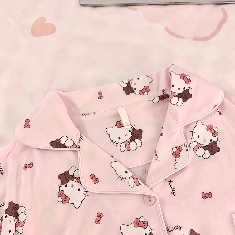 HelloKitty Sommer-Pyjama-Set