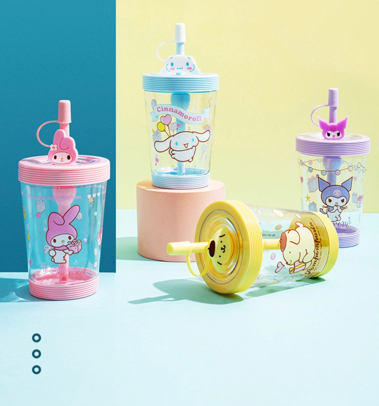 Sanrio Double Wall Straw Cup – GoodChoyice