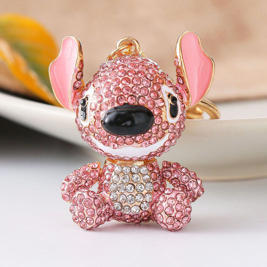 Stitch Strass Schlüsselanhänger (100% handgefertigt)