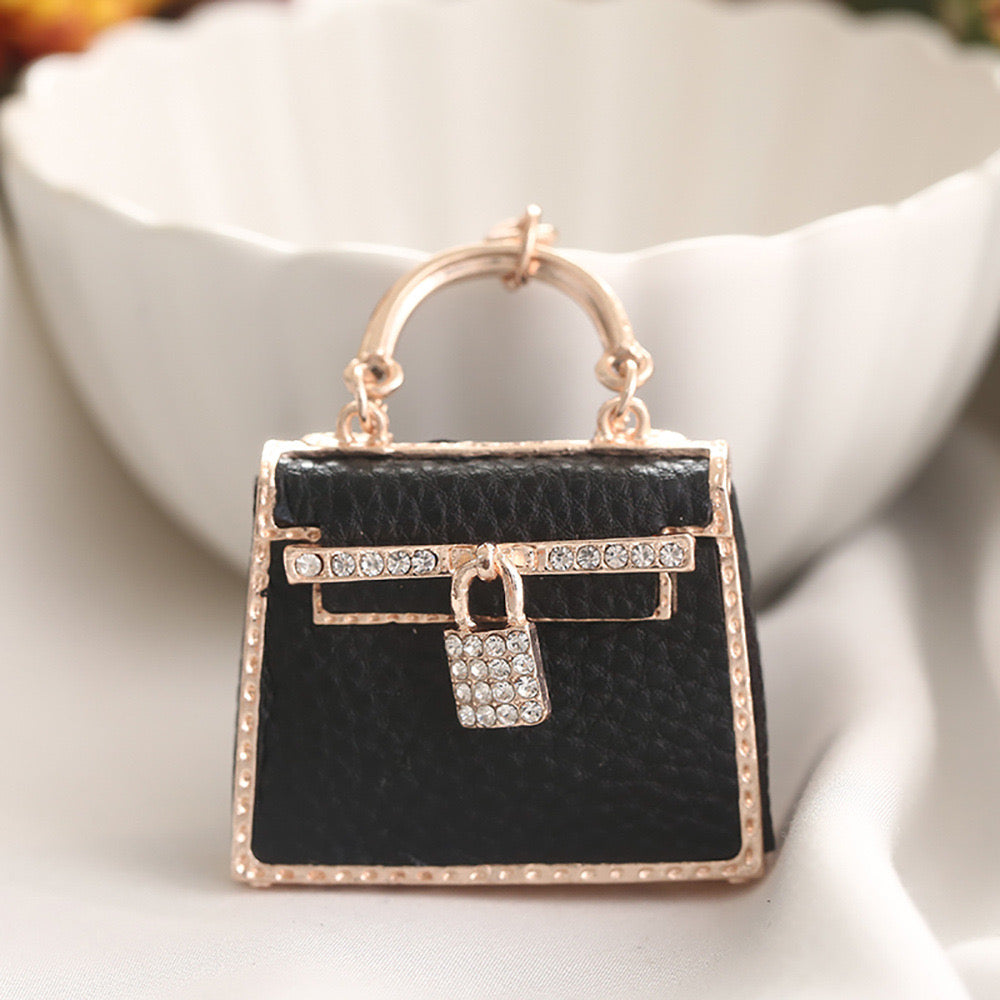 Handbag Rhinestone Keychain (100% handmade)