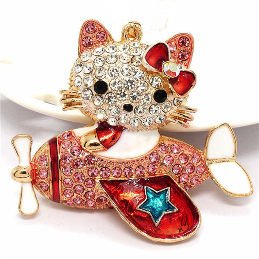 Hello Kitty Keychain | Hello Kitty Plush Keychain | GoodChoyice