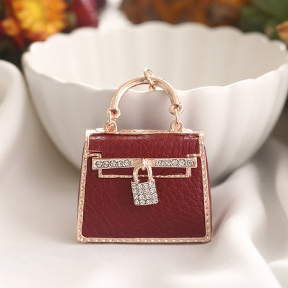 Handbag Rhinestone Keychain (100% handmade)