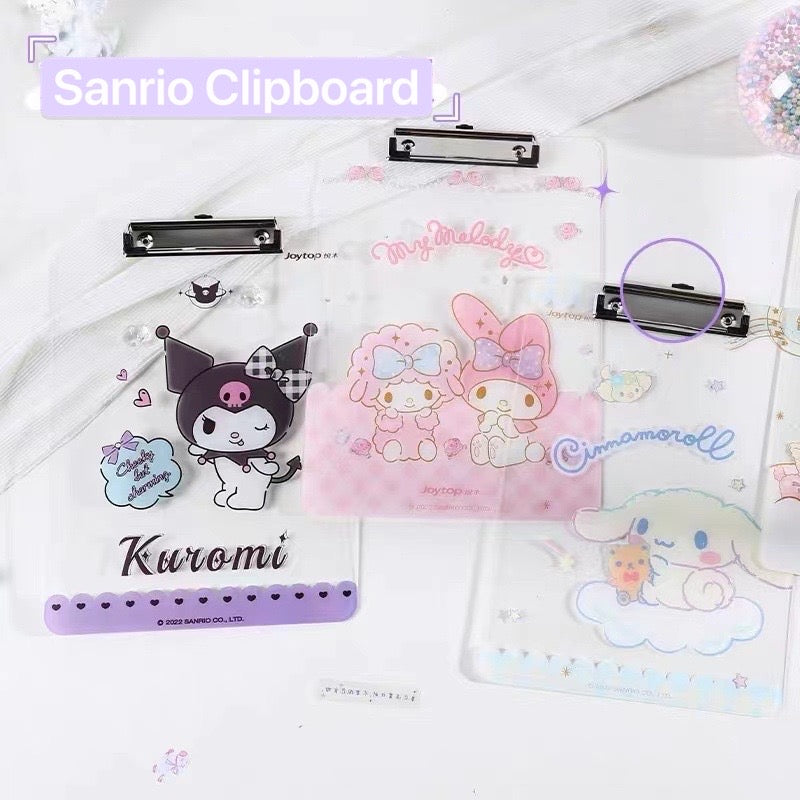 Acrylic Sanrio Clipboard | Cinnamoroll Clipboard | GoodChoyice