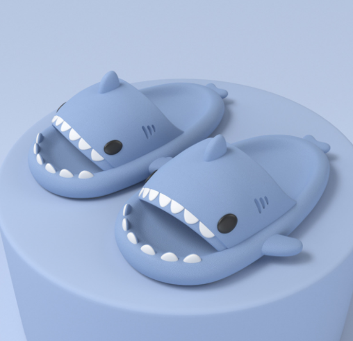Shark Cartoon Slippers