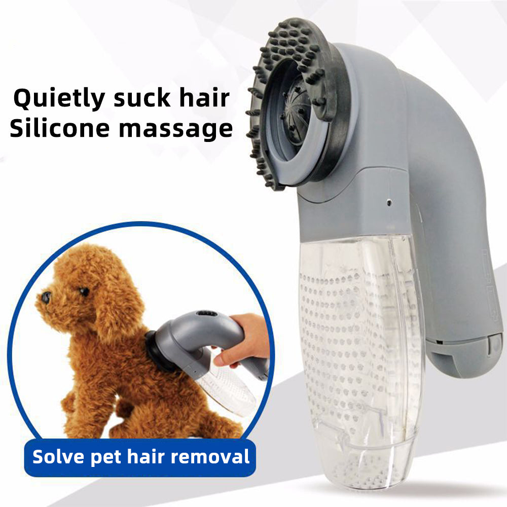 Elektrischer Tierhaar-Massagestaubsauger