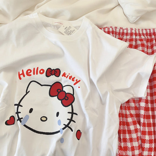 HelloKitty Crying Baby Pajamas Set